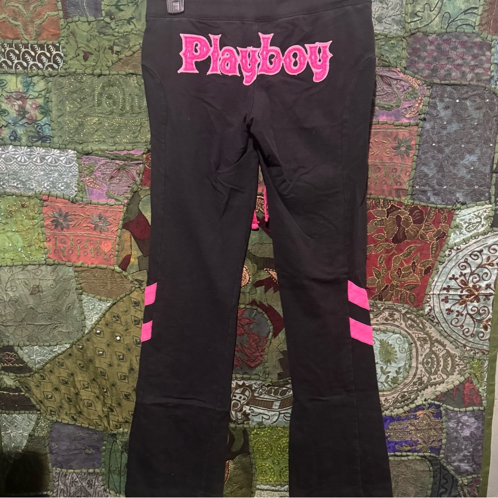 RARE Y2K Playboy Embroidered fitted matching tracksuit - Picture 4 of 8